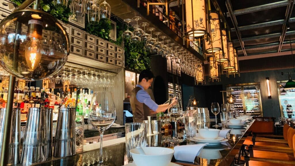 Boutique wine bar venue with small bar liquor licence.